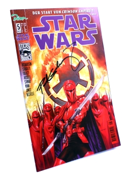 Star Wars Comic (1st run) Nr. 5: Crimson Empire (mit Signatur von Paul Gulacy) von Dino